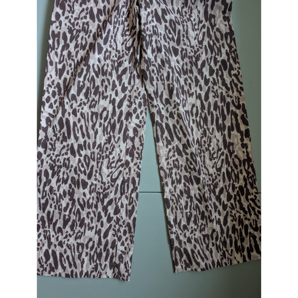 NWT Maeve The Colette Cropped Magic Fabric Wide-Leg Pants Sz 26 Brown #7E502 - Picture 5 of 10